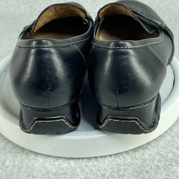 Sofft Shoes Women's Size 9M Black 1019701 Leather Slip-on Loafers Cushioned - Picture 3 of 9